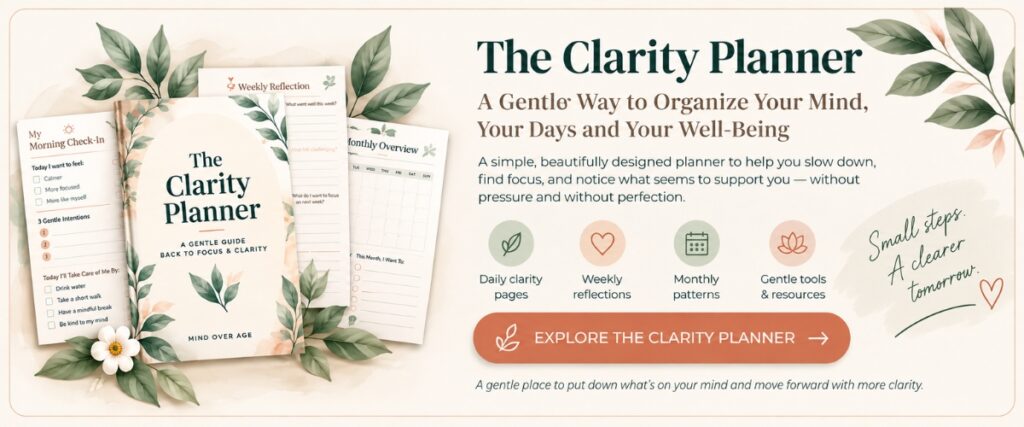 The Clarity planner for women over 50