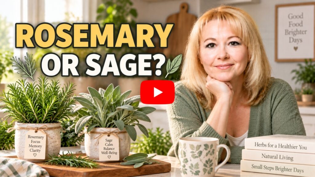 MOA YouTube - Rosemary vs. Sage The #1 Memory Winner for Menopause!